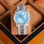 EW Factory Rolex Daydate 40mm 2836 Movement DD White/Black/Blue/Grey Watch